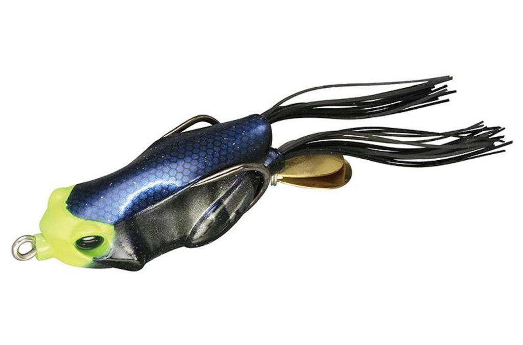 Jackall Kaera S2 Beat Frog Soft 55 mm 14 grams Floating Lure Black (0640)