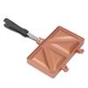 Hot   Maker Aluminum Alloy Hot Dog Toaster Double Sided Frying Pan   Baking Pan