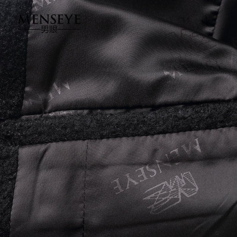 Menseye Menseye Winter Coat Black Mid-Length