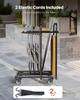 Folding Chair Rack Cart for 5 Tables+14 Chairs of 400LBS with Casters
