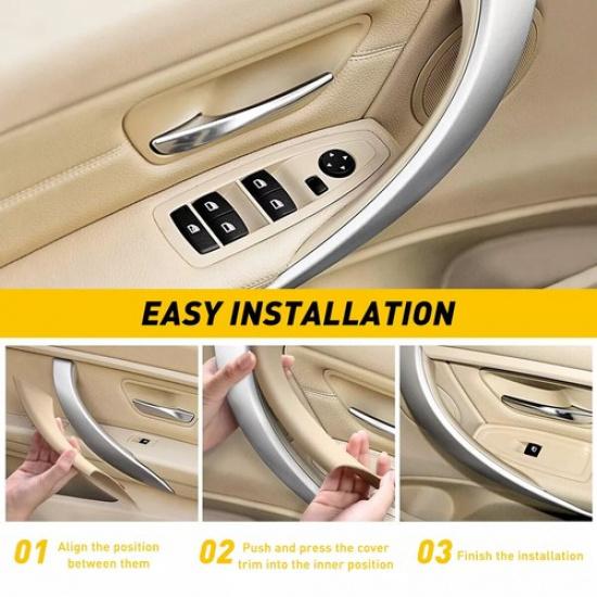 Für BMW 3er F30 F35 2012-2018 Innentürgriff Abdeckung Schutzhülle