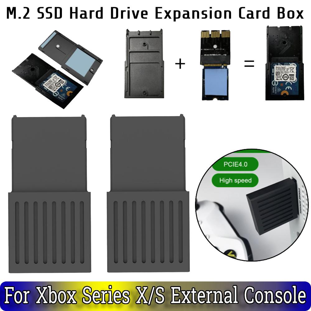 For Xbox Series X/S External Console Hard Drive Conversion Box M.2 NVME 2230 SSD Expansion Card Converter Box Supports PCIe 4.0