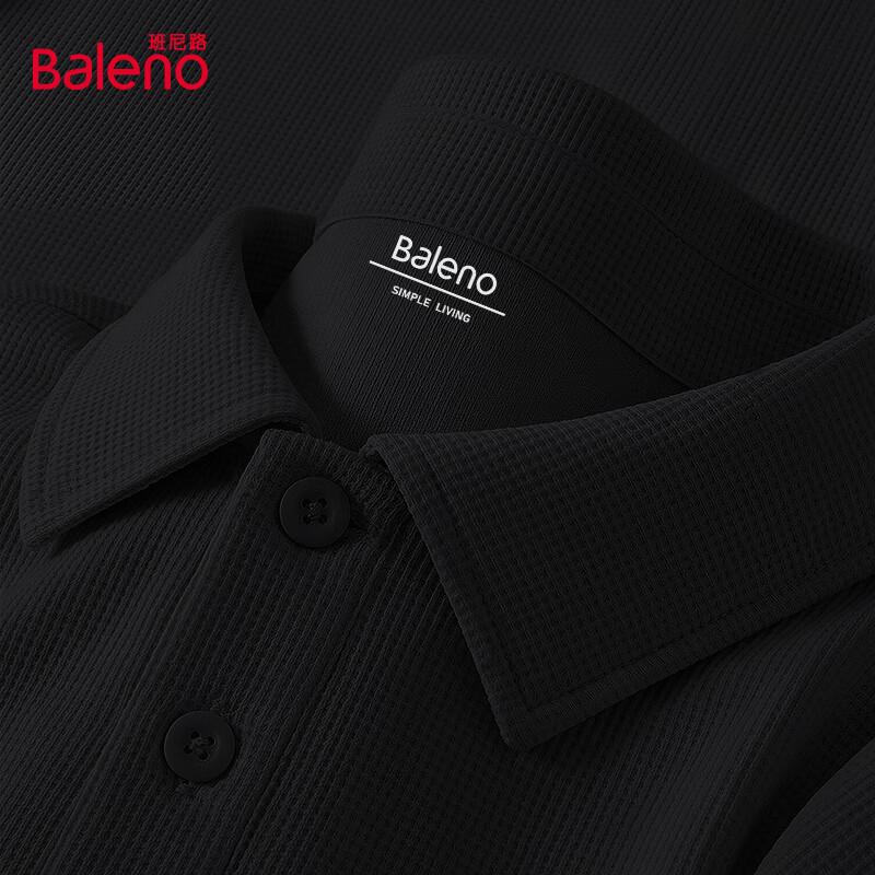 

Baleno Men s Waffle Knit Short Sleeve Polo Shirt XL