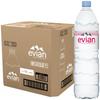 Evian Itoen evian Hartes Wasser Mineralwasser Plastikflasche x 12 Flaschen 1,5L [Offizieller Import]