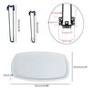 Großes ovales Ornament Fluss-Tisch Silikonform DIY Kristall Epoxidharz Formen DIY Bastelartikel Topdesk Charcuterie Board Form