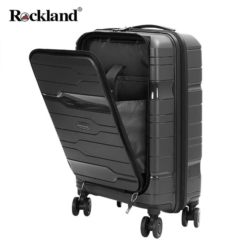 Rockland Front-Opening Hardshell Spinner Luggage