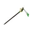 1Pc Tassel Fresh Petal Hairpin New Chinese Style Wood Ancient Headwear Tassel Hairpin Sandalwood Hairpin