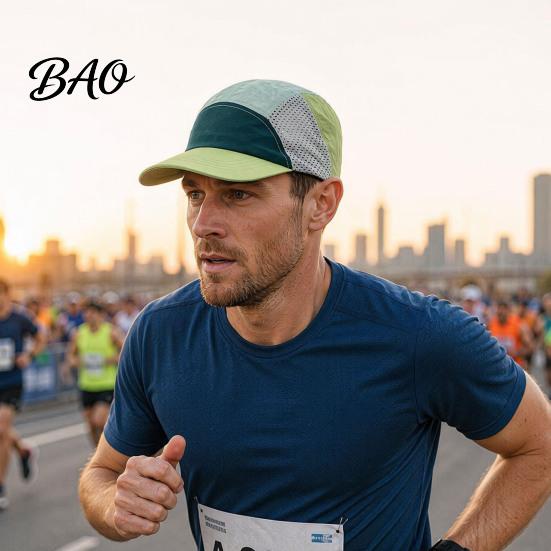 Sweat-resistant Running Cap Quick-Dry Hat Cooling UPF Ventilated 50+ Thin Baseball Cap, Lightweight Breathable Mesh Sport Moisture-wicking
