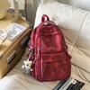 Schoolbag Star School Bag for Women New Korean Style Harajuku Large Capacity Backpack INS Cute Academy Girl High School Backpack
