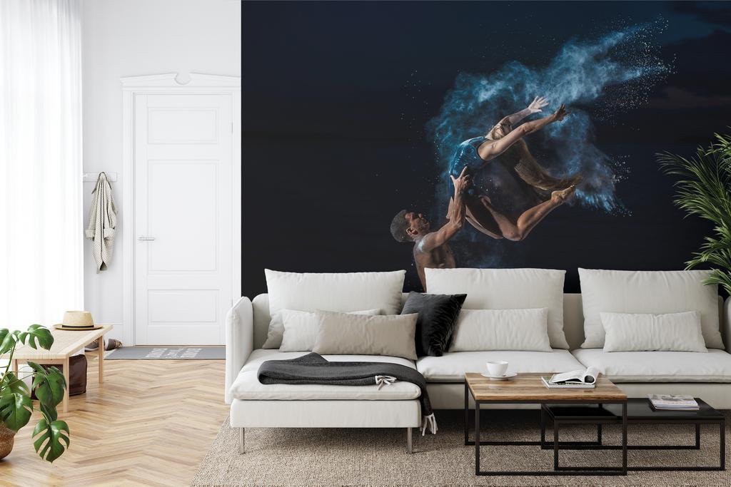 Photomural Contemporary Dancers Structural Vinyl 254x184
