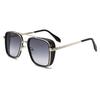 New Vintage Metal Frame Square Sunglasses Women Men Rectangle Sun Glasses Oval Eyewear Sunglasses for Male Female Eyeglasses