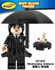 Kf1907 Wm2574 Wm2575 American Drama Wednesday Adams Building Block Figurine Toy