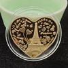 Foreign Coin Commemorative Coin Foreign Trade Virtual Play Coin Eiffel Tower Commemorative Medal Toy Coin