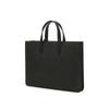 Daks Black Logo Pattern Leather Tote Bag Dbba2e601bk