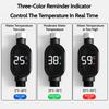 Black Bathroom Led Display 0℃~99℃ Home Water Shower Thermometer Water  Accurate Temperature Measurement Smart Meter Bathroom