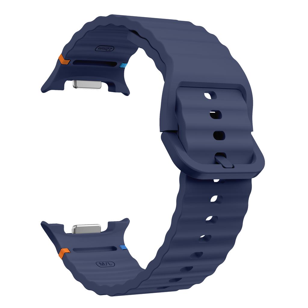 Silicone Band for Samsung Galaxy Watch 8 Classic/40 44mm Smart Band for Galaxy Watch 40/44mm Watch 8 Classic Accessories Strap