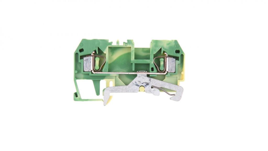 Złączka Szynowa Ochronna 4Mm2 Żółto-Zielona 281-907