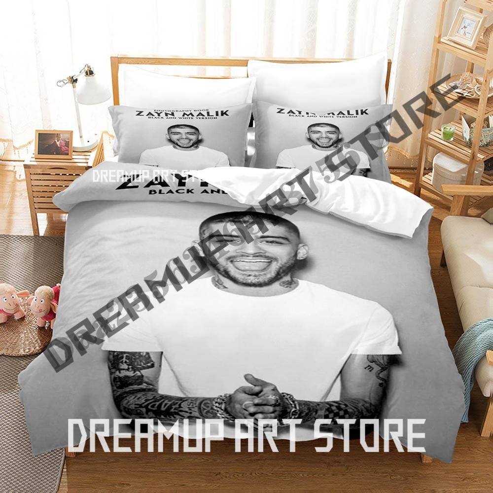 3D Print Hip Hop Zayn Malik Bedding Set Single Twin Full Queen King Size Bed Set Adult Kid Bedroom Duvetcover Sets Anime