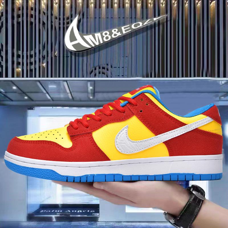 AJ Pánské/Dámské Červeno-Modré Nesourodé SB Nízké Skate & Běžecké Boty