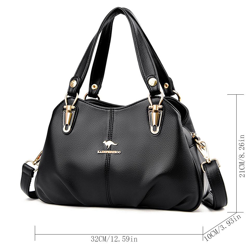 Borse a Mano Morbide di Alta Qualità Lusso Borse a Tracolla Retrò Firmate per Donna Borsa a Spalla Messenger da Donna di Grande Capacità
