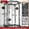 JLMENGZHE All-in-One Gantry Smith Machine & Squat Rack
