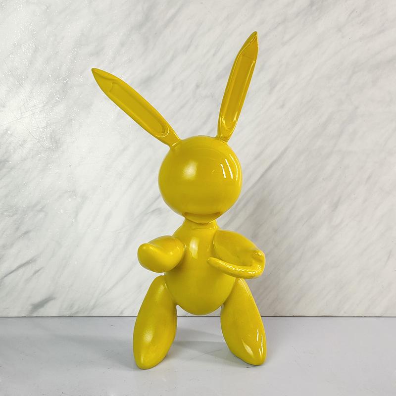 Современная скандинавская модель дома Офис продаж Абстрактная витрина с кроликом Гостиничный клуб Творческое искусство Мягкое украшение