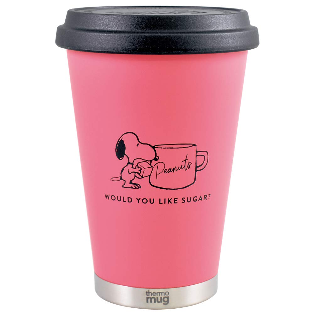 

Ken Onishi Manufacturer Snoopy Stainless Steel Mobile Tumbler THERMO 260ml Pink SUGAR PK PEANUTS MUG PA-3202
