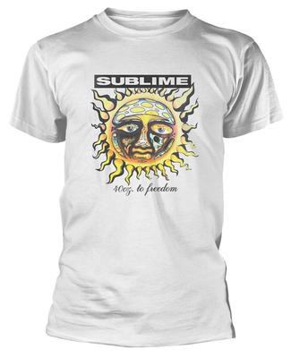 Sublime 40Oz Freedom White Unisex T-Shirt