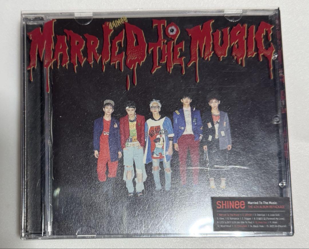 

[USED] SHINee MARRIED TO THE MUSIC CD
