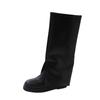 Fashion Boots Women Knee High Moccasin Elegant Comfortable Stylish Lolita Punk New Rock Platform Designer On Sale