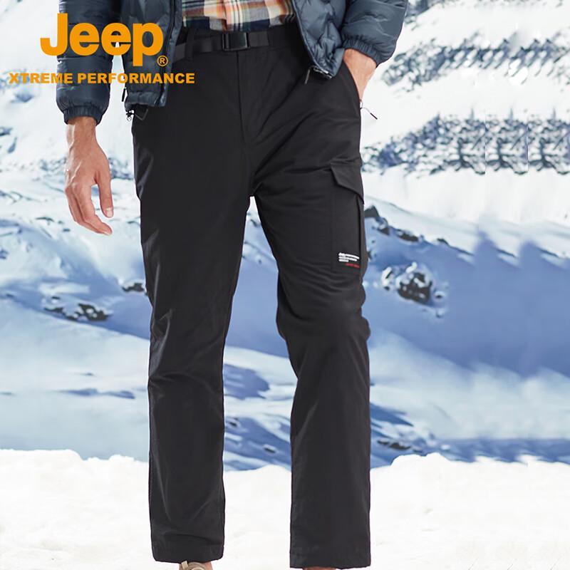 JEEP Men s Thermal Fleece-Lined Hiking Pants XXXL