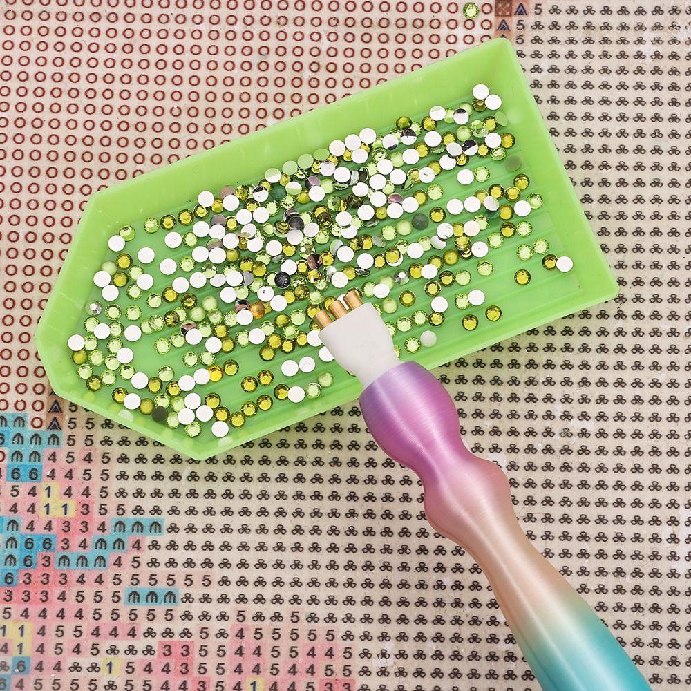 Replacement Pen Heads 5D Diamond Painting Pen Kit DIY Craft with Multifunctional Plastic Threaded Tips Diamond Painting Tool