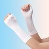 Elastic Sunscreen Gloves Solid Color Driving Mittens New Ice Sleeves  Outdoor Sports