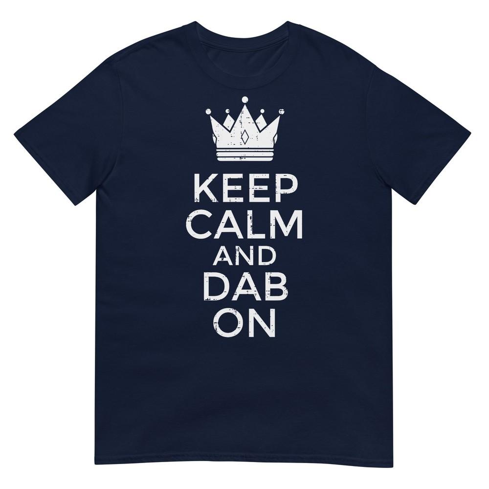 Keep Calm And Dab On Funny Saying Meme Dance Boys Girls Kids TShirt S