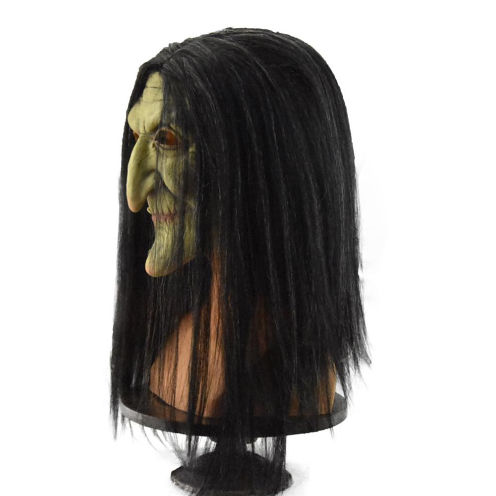 Old Woman Witch Mask Halloween Latex Scary Masks for Cosplay Costume Party Props