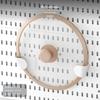 WallMounted Pegboard Organizer, NoDrill MultiFunctional Kitchen Storage Rack