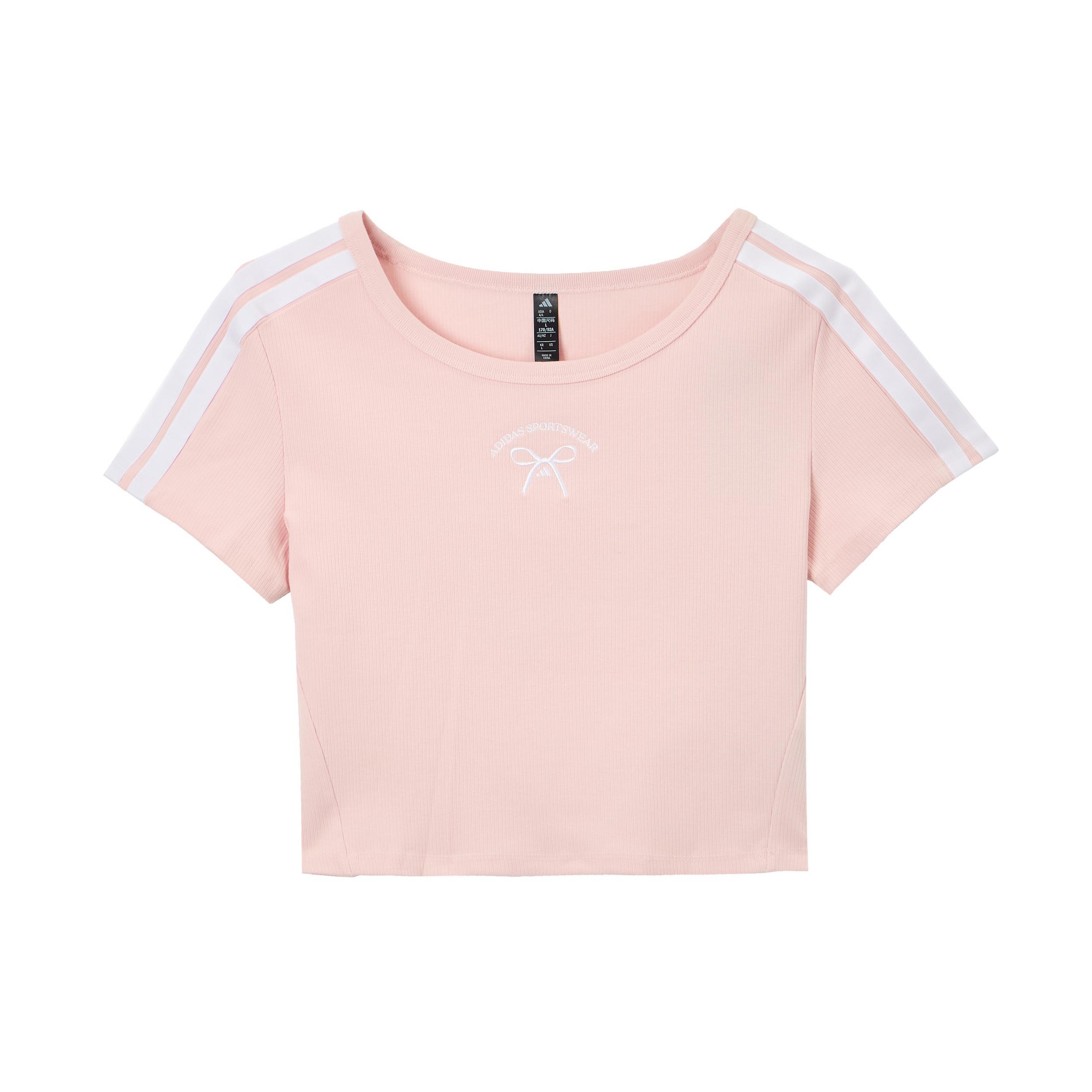 (WMNS) adidas Dance T-Shirt Asia Sizing Pink Women s JY7650 L