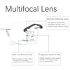 Men Progressive Multifocal Reading Glasses Women Anti Blue Light Near and Far Sight Eyeglasses Computer Goggles Eyewear+1.5 +2.5