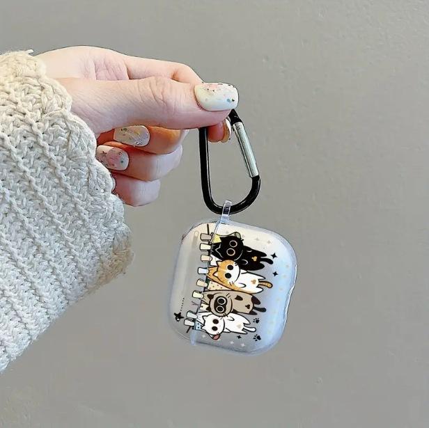 ins cartoon cat for AirPodsPro111 Apple AirP ods1 wireless bluetooth headset cover