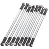 8pcs Metal   Joint Link Rod RC Accessory Fit for   SCX10II 90046 D90 1Celsius10 RC Car