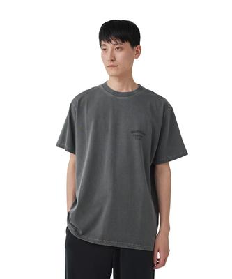 Recycled Cotton Dyed SPC velikost XL CHARCOAL Festival Camping Outdoor [Snow Peak] Tričko Tričko Tričko TS-25SU202