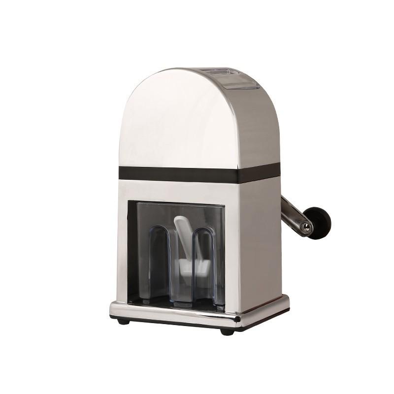 Stainless Steel Hand-Crank Ice Crusher for Home Smoothies белый