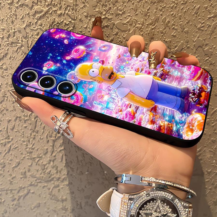 Case for Samsung Galaxy A26 A72 A35 A25 A71 A22 A52 A36 A24 A55 A23 A53 A32 A41 A51 A73 Soft Phone Cover Bart Simpson