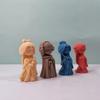 Girl Ornament Silicone Mold Resin Mold Fondant Candle Making Desktop Decoration