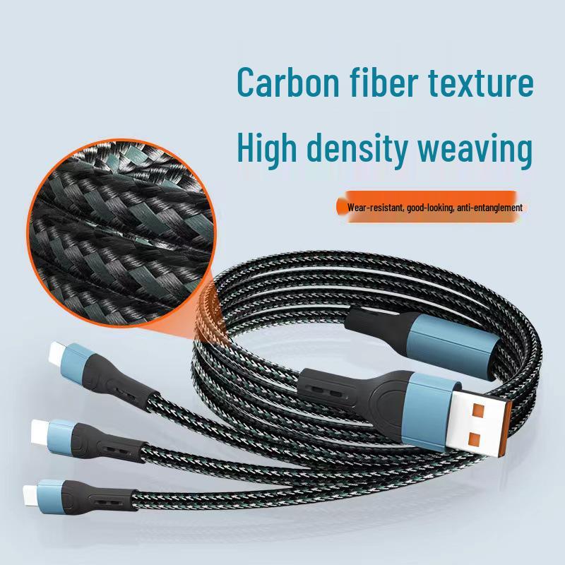 Huawei Universal 120W Fast Charge 3-in-1 Type-C Car Charger Cable
