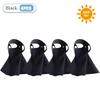 1-10PCS 3D Ice Silk Sun Face Mask Women UV Protection Cooling Breathable Dustproof Balaclava for Outdoor Sports Cycling