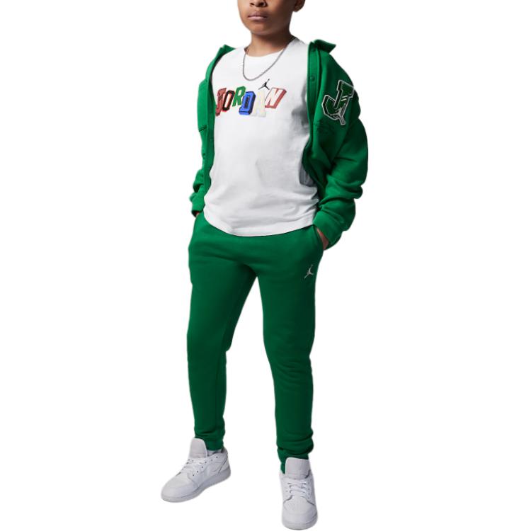 Jordan T-Shirt Minimalist Comfortable Short Sleeve Kids tops White IB9296-100