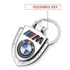 2025 E46 For BMW 1 Pcs Car Keychain Creative Double-sided Epoxy Metal Key Ring For BMW M E39 E36 E60 E90 E3A4 E46 F30 F10 F20 X5