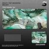 Marble Design Lightweight Mouse Pad Extended Non Slip Rubber Base Stitched Edges Durable Keyboard Mat For Office Home Laptop PC