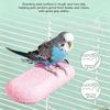 Resin Bird Perch for Claw & Beak Grinding, Anti-Scratch Parrot Standing Stick, Durable Foot Health Trimmer for Budgie Cockatiel Cage Accessories